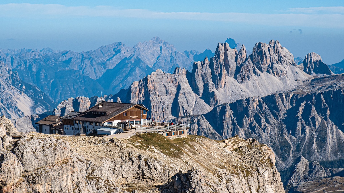 Monte Lagazuoi – okopy I wojny światowej w Dolomitach